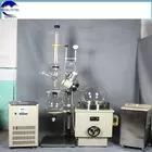 10L Rotary Evaporator With Vertical Condenser for Pharmaceutical Chemical , New Design Rotary Evaporator