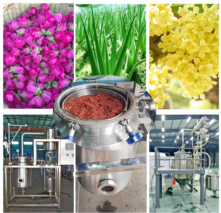 essential oil extraction set up