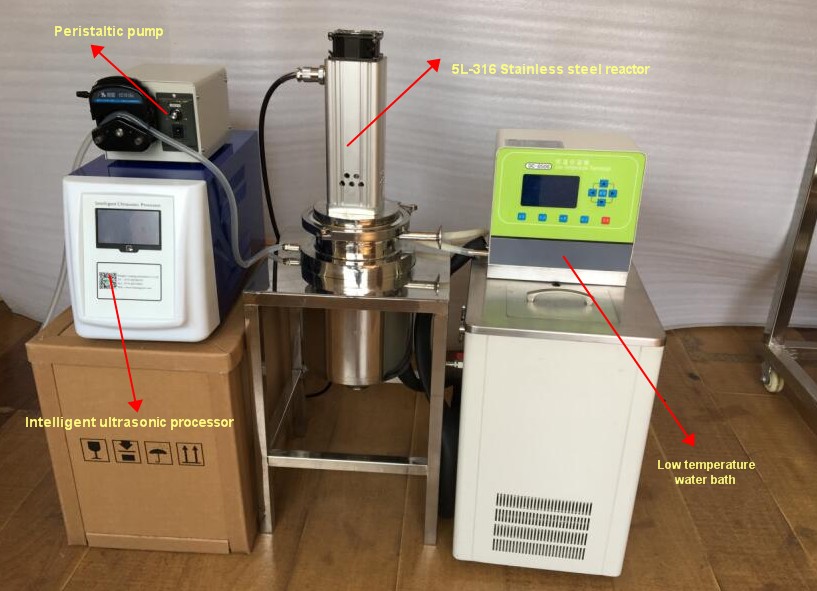 ultrasonicator for extraction