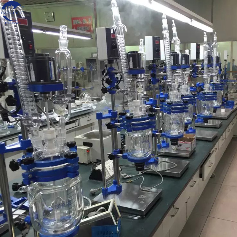 benchtop glass reactor