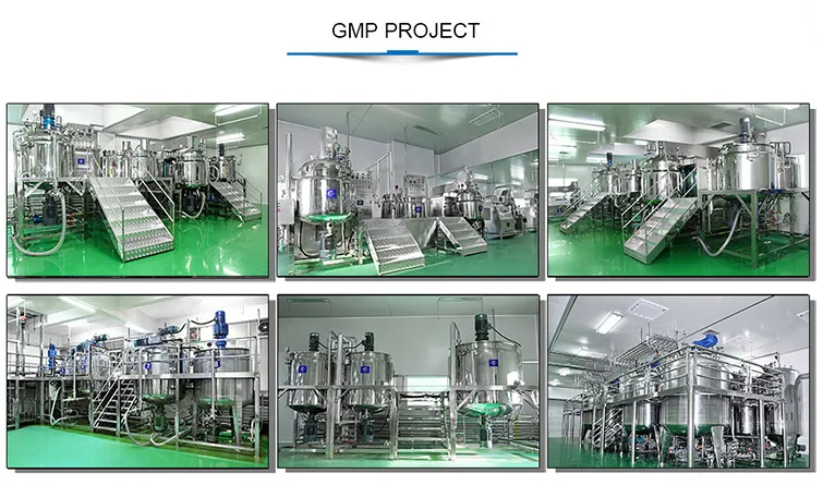 vacuum homogenizer mixer tank