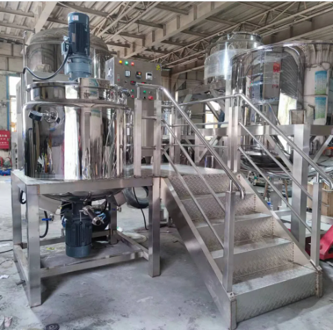 high shear mixer with heating