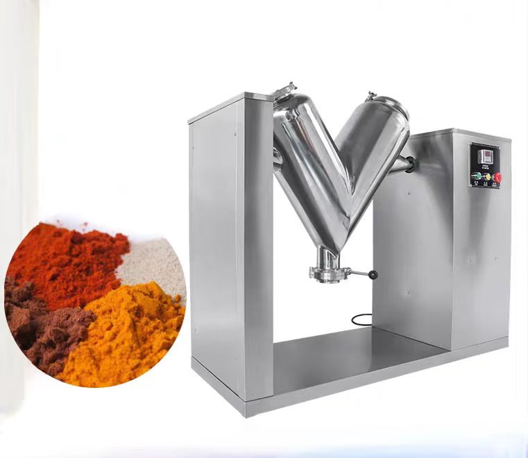 chilli powder oil mixing machine