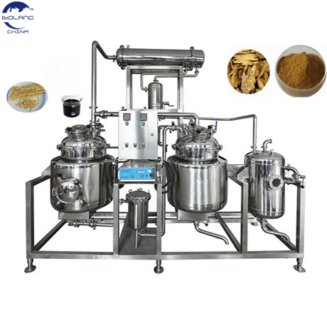 100L Herbal Stevia sugar Ultrasonic Extraction Machine