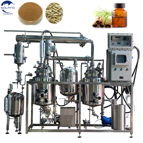 Customize 50L 100L ultrasonic propolis solvent extraction machines
