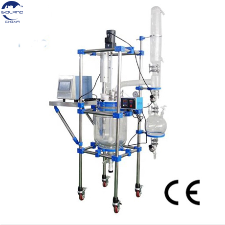 Full Automatic Continuous Ultrasonic Mixing Glass Reactor for Biodiesel 