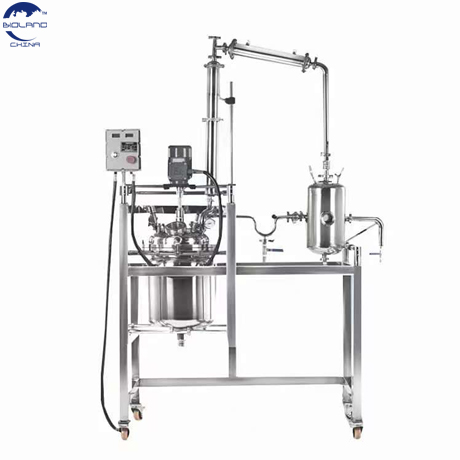 Stainless Steel Continuous Stirred Lab Vacuum Mixer Chemicals Reactor 