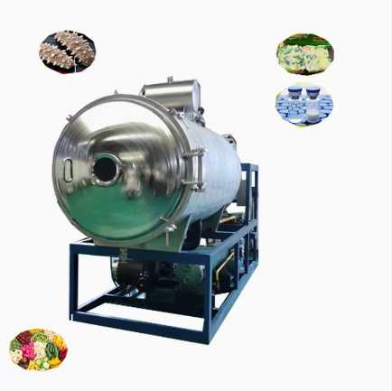 commercial 8kg 15kg 25kg/24hour benchtop lyophilizer freeze dryer machine for food candy marshmallow 