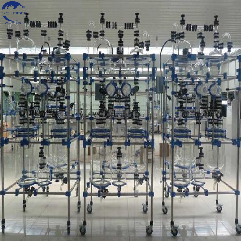chemical plant distillation packed column Distillation rectification instrument manufacturers