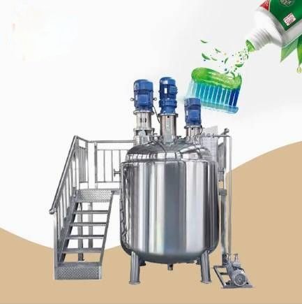 100L 300L 500L High Shear Vacuum Homogenizer Emulsifier Mixer of Cosmetic Cream Ointment 