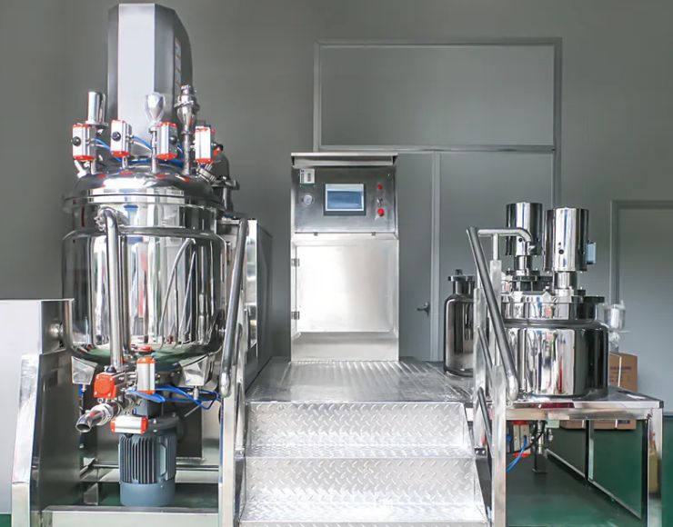 Industrial High Shear Dispersing Emulsifier Homogenizer Mixer
