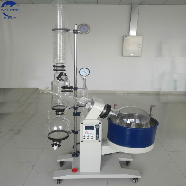 50L Lab Solvent Distillation Unit Alcohol Distiller Rotary Vacuum Evaporator