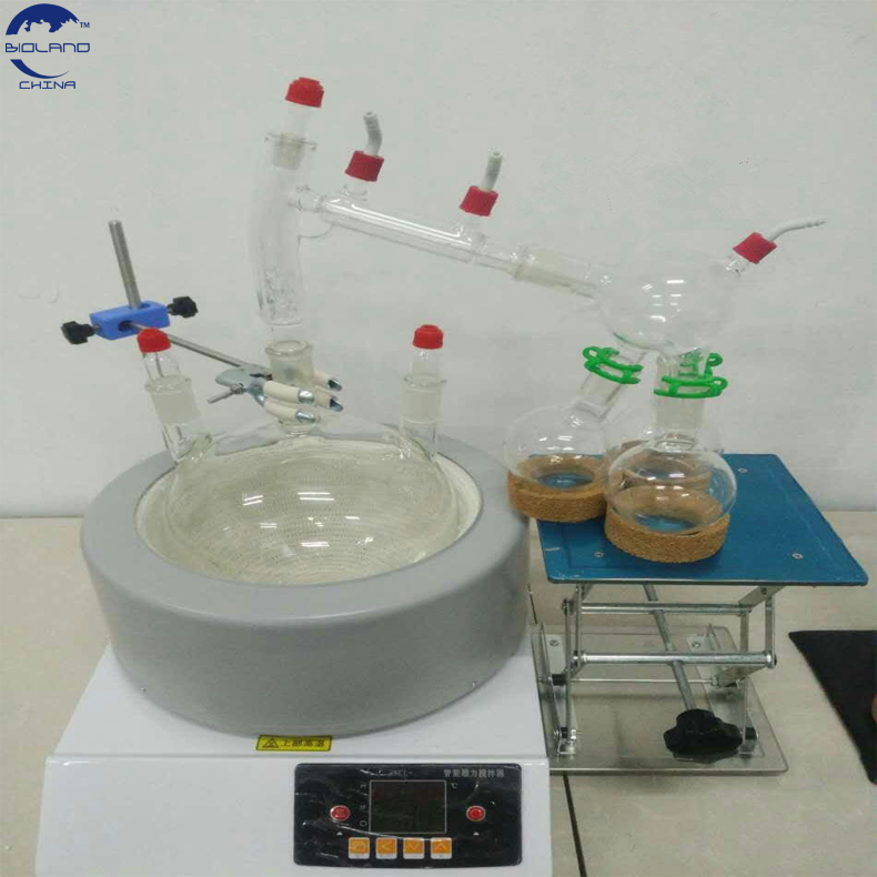 China Supplier 5 10 20 Liter Short Path Distillation machine of liquid-liquid separation 