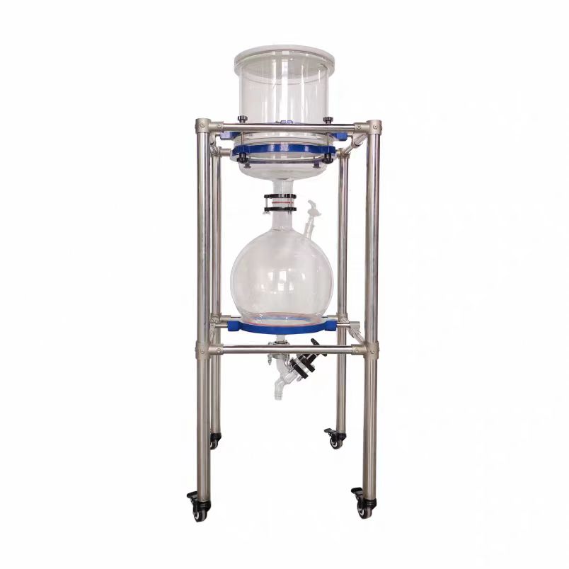 Lab Vacuum Filtration System 50L Nutsch Filter with Vacuum Pump