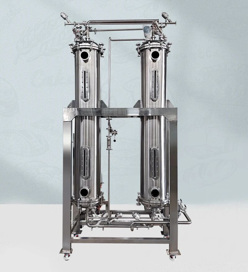 Resin Ion Exchange Column for Anthocyanin Extractor Complete Line