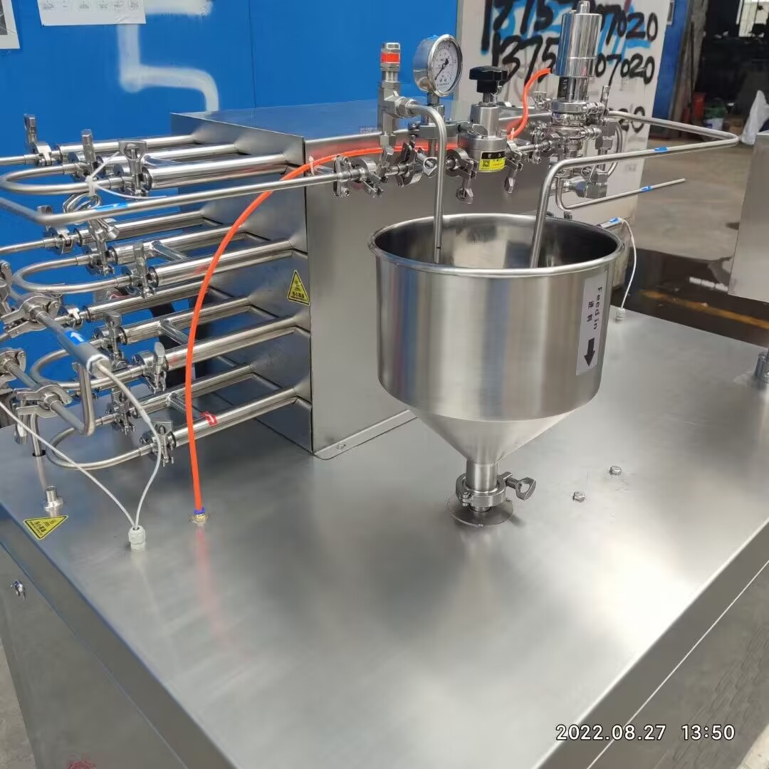 Full Automatic 5-100L/H Lab Use Milk Uht Sterilization Plant machine