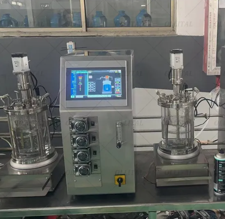 5L Algae Bioreactor Glass Fermenter