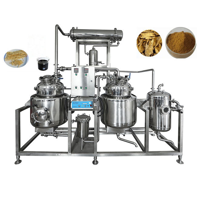 Herbal Plants Vacuum Ultrasonic Extraction Machine