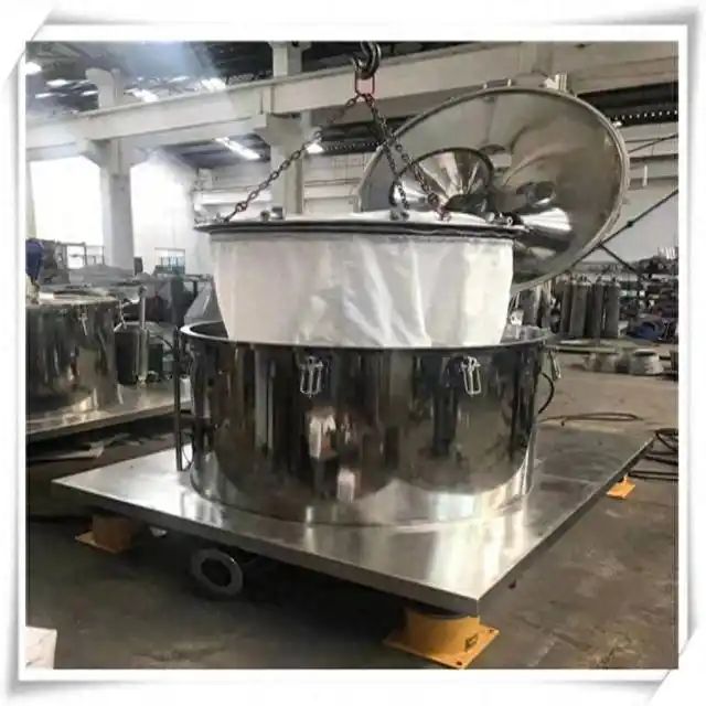 Bag Centrifugal Basket Filter for Hemp Oil Dewaxing