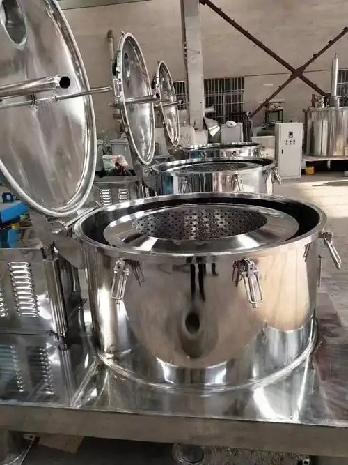 Liquid-Solid Pharmaceutical Filter Centrifuge Bowl Centrifuge 