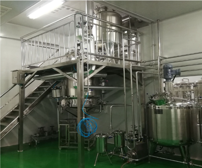 Rosemary extraction technological process