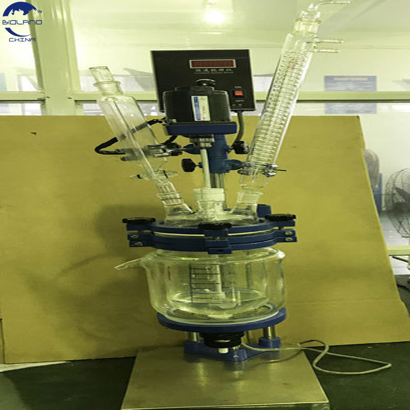 benchtop glass reactor