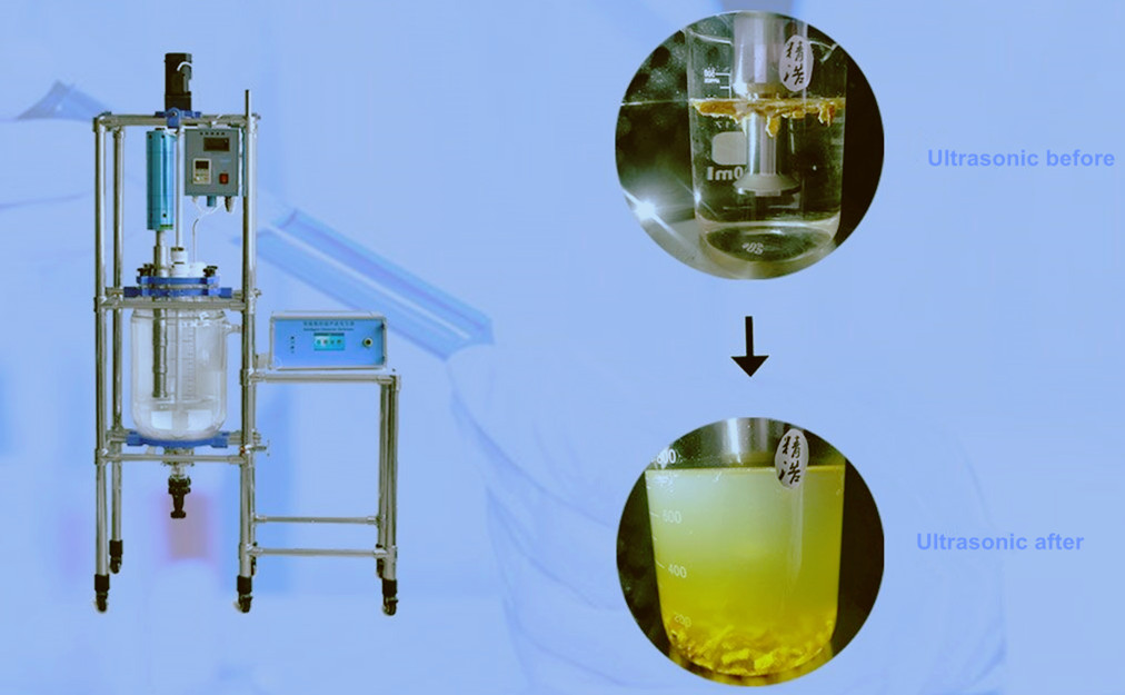 Ultrasonic oil nanoemulsion machine