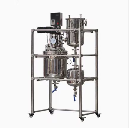 double layer stainless steel reactor