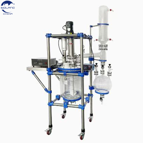 Jacketed Glass Crystallization Filter Reactor
