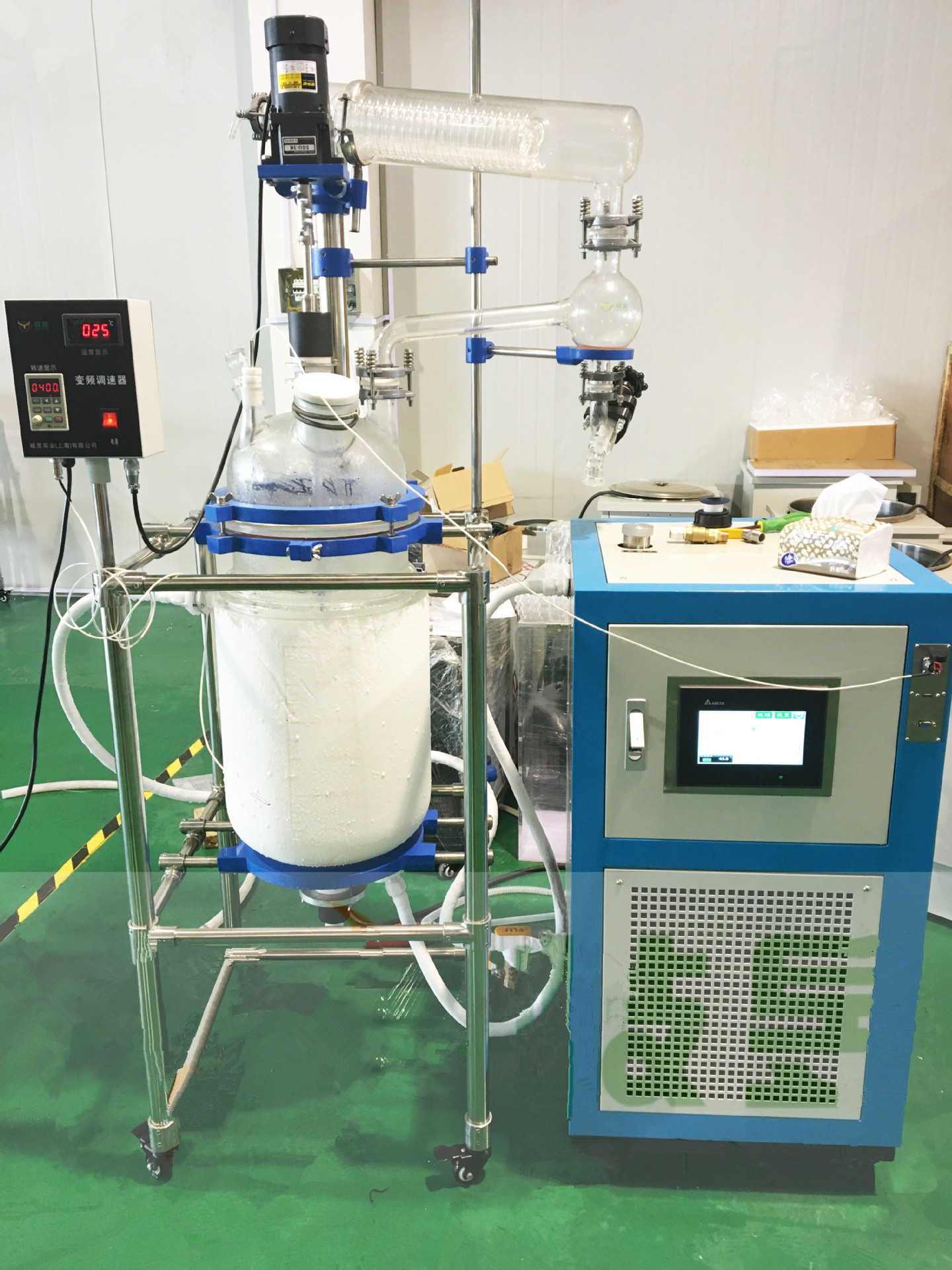 Selection tips for temperature control system - chemical glass reactor