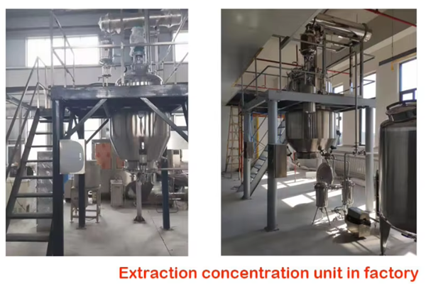 Types of Medicine herbal Extraction Concentration unit